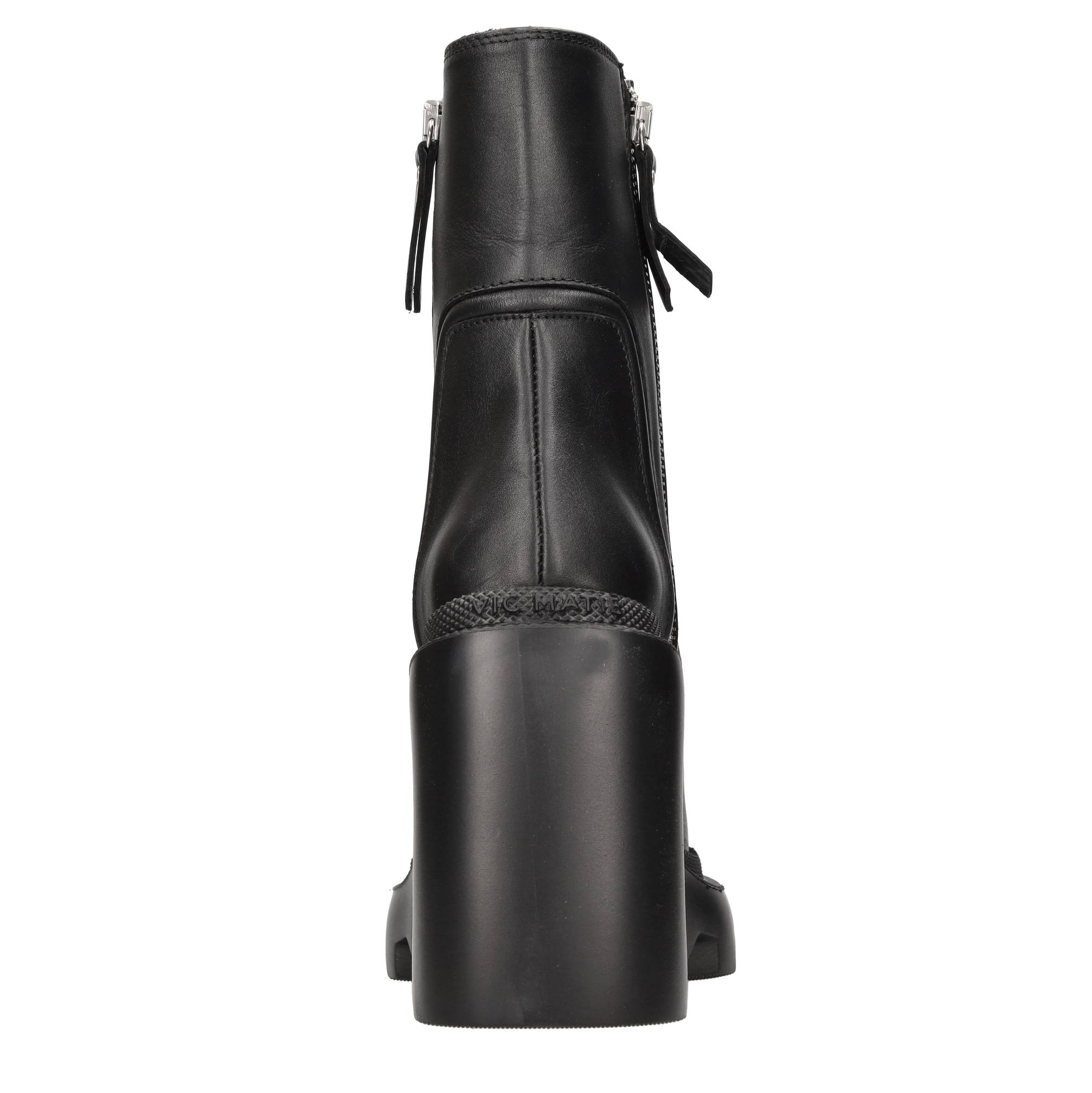 Leather ankle boots